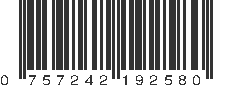 UPC 757242192580