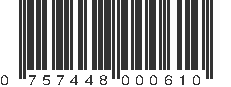 UPC 757448000610