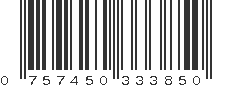 UPC 757450333850