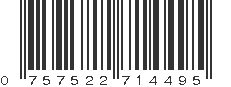 UPC 757522714495