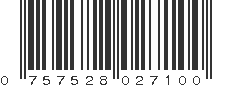 UPC 757528027100