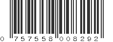 UPC 757558008292