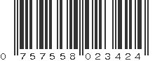 UPC 757558023424