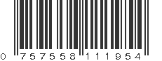 UPC 757558111954