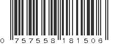 UPC 757558181506