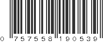 UPC 757558190539