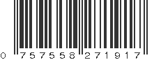 UPC 757558271917