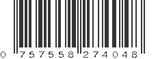 UPC 757558274048