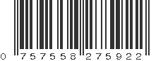 UPC 757558275922