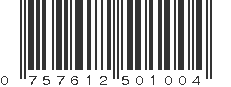 UPC 757612501004