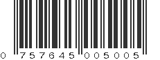 UPC 757645005005