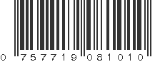 UPC 757719081010