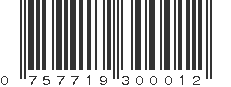 UPC 757719300012