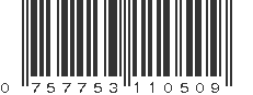 UPC 757753110509