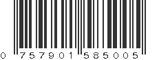 UPC 757901585005