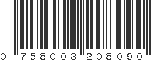 UPC 758003208090