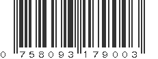 UPC 758093179003