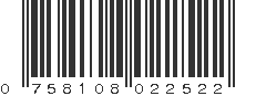 UPC 758108022522