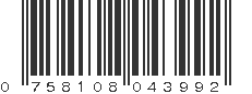 UPC 758108043992