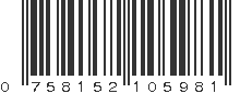 UPC 758152105981