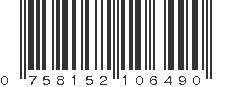 UPC 758152106490