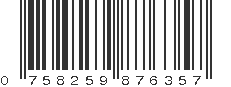 UPC 758259876357