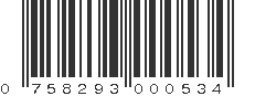 UPC 758293000534