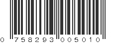 UPC 758293005010