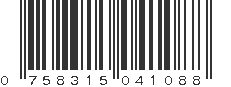 UPC 758315041088