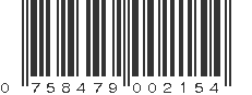 UPC 758479002154