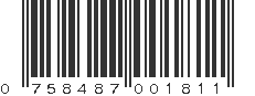 UPC 758487001811