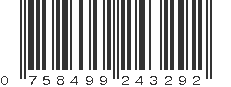 UPC 758499243292