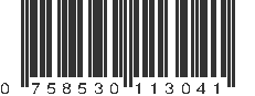 UPC 758530113041