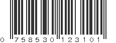 UPC 758530123101