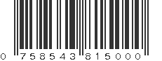 UPC 758543815000