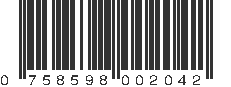 UPC 758598002042