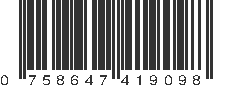 UPC 758647419098