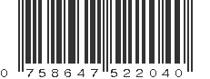 UPC 758647522040