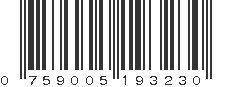 UPC 759005193230