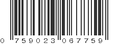 UPC 759023067759