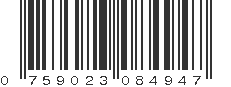 UPC 759023084947