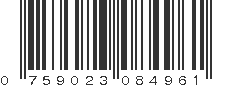 UPC 759023084961