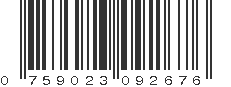 UPC 759023092676