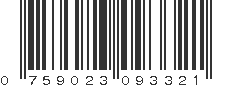 UPC 759023093321