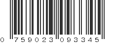 UPC 759023093345
