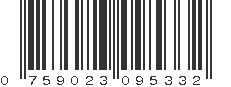 UPC 759023095332