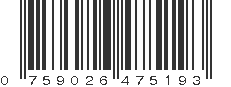 UPC 759026475193