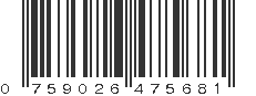 UPC 759026475681