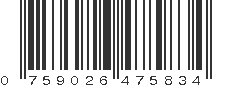 UPC 759026475834