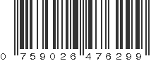 UPC 759026476299